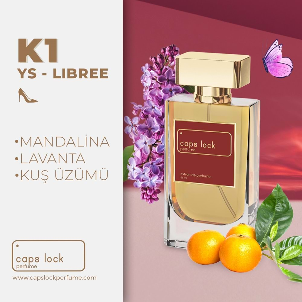 CAPS LOCK PERFUME K1-(YSL-Libre Muadili) 55 ml.