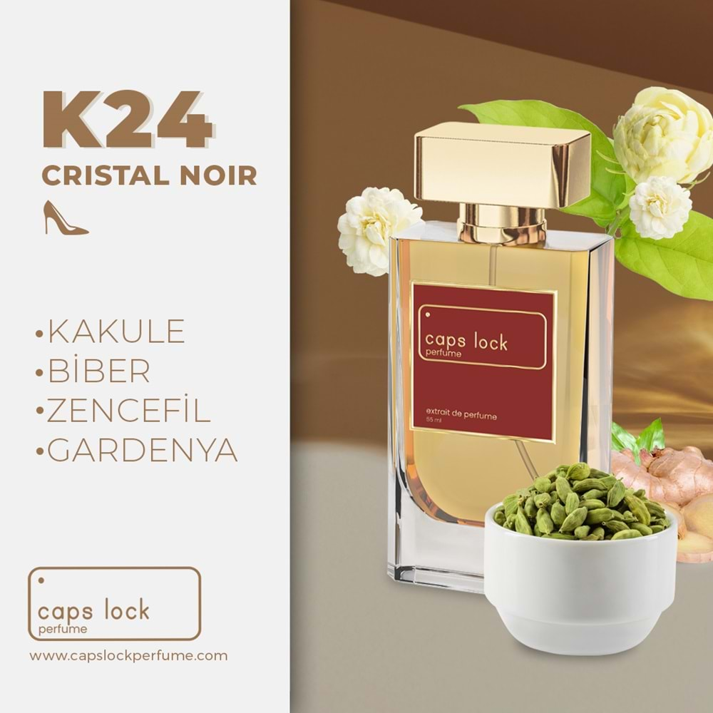 K24-Cristal Noir 55 ml.