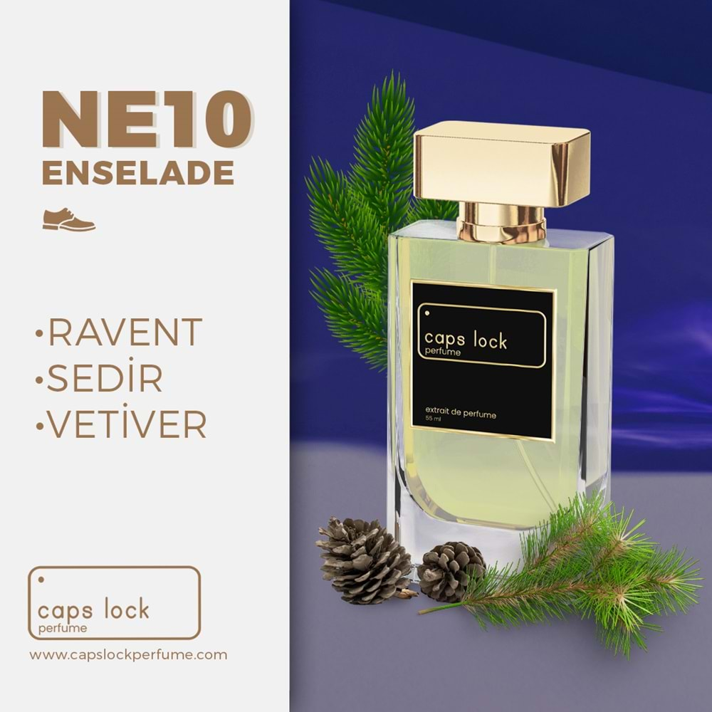 CAPS LOCK PERFUME NE10-(Marc Antoine Barrois-Encelade Muadili) 55 ml.