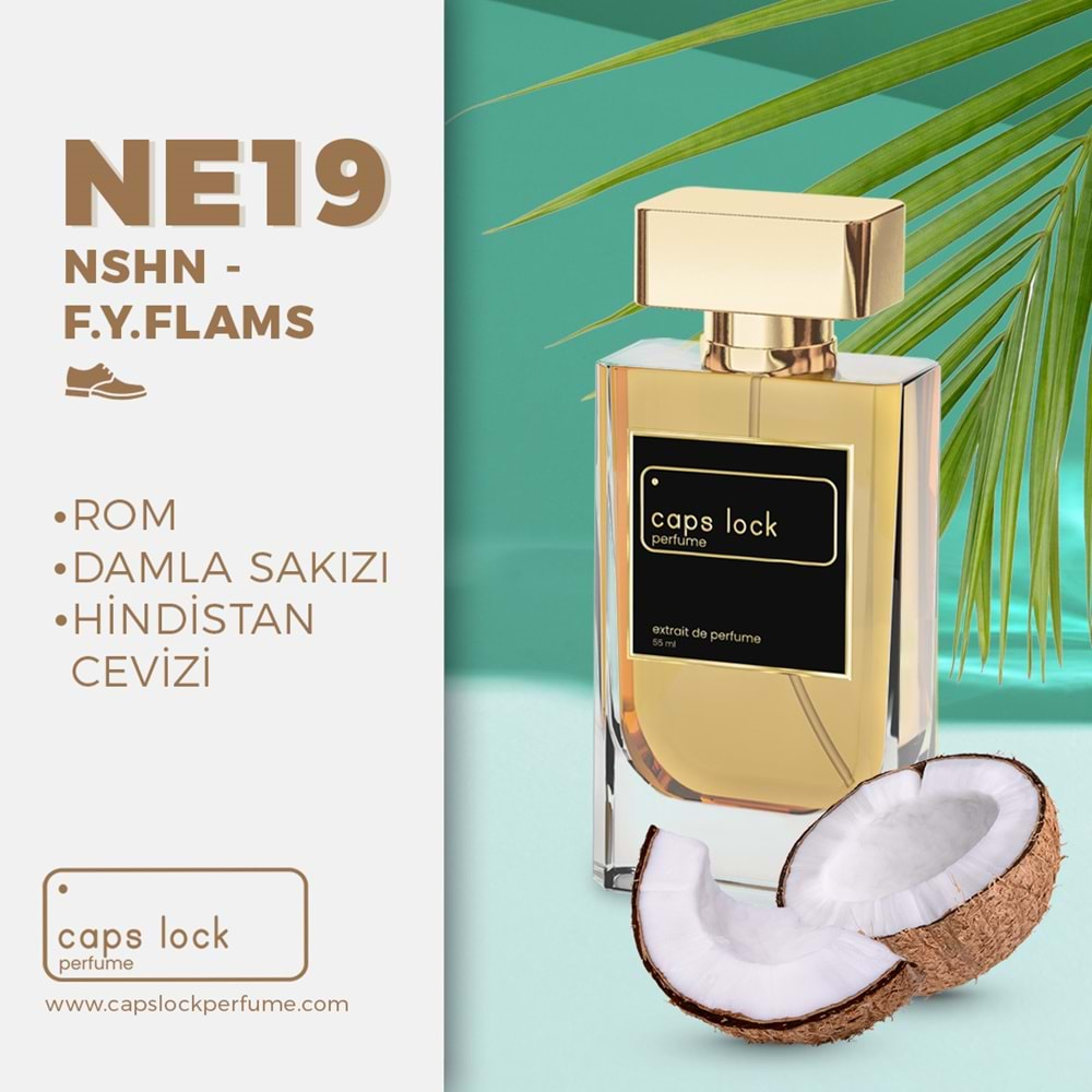 CAPS LOCK PERFUME NE19-(Nishane-Fan Your Flames Muadili) 55 ml.