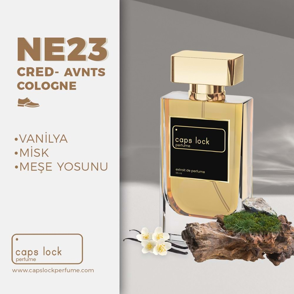 CAPS LOCK PERFUME-NE23-(Creed-Aventus Cologne Muadili) 55 ml.