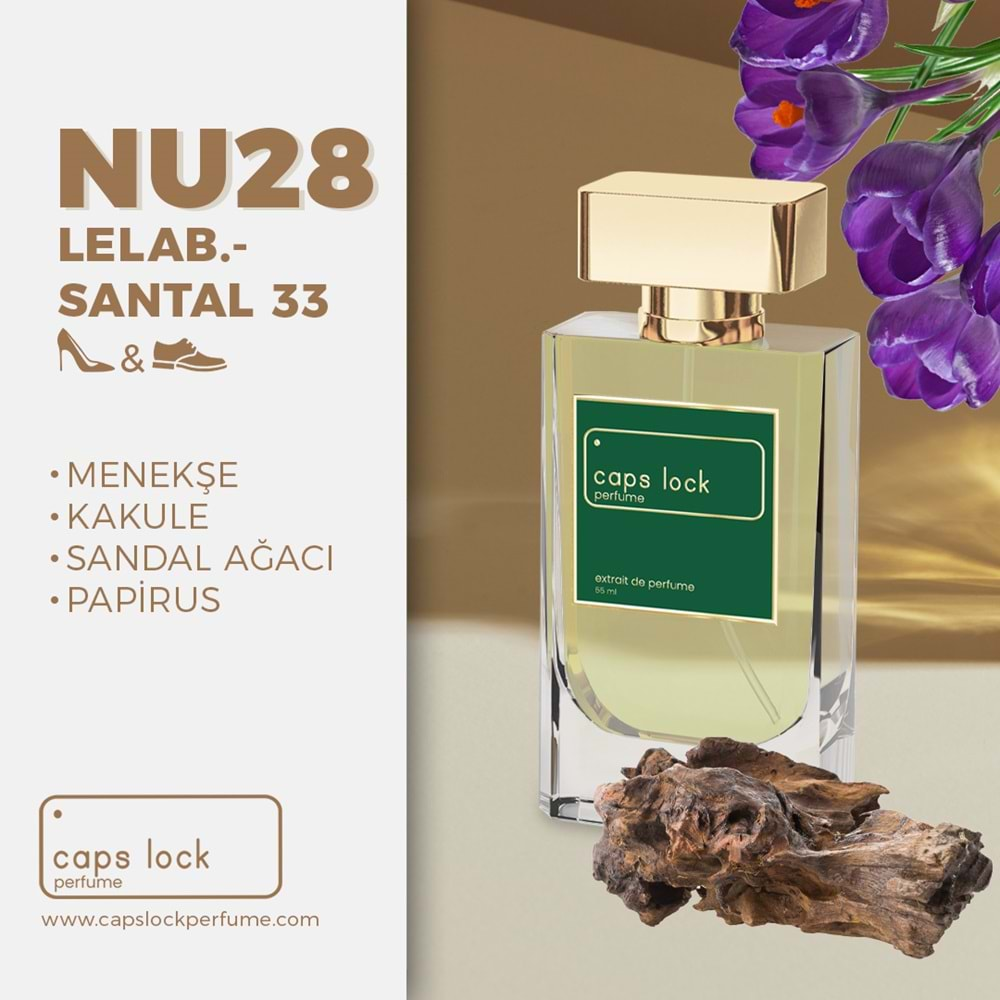 NU28-LeLab. - Santal 33 55 ml.