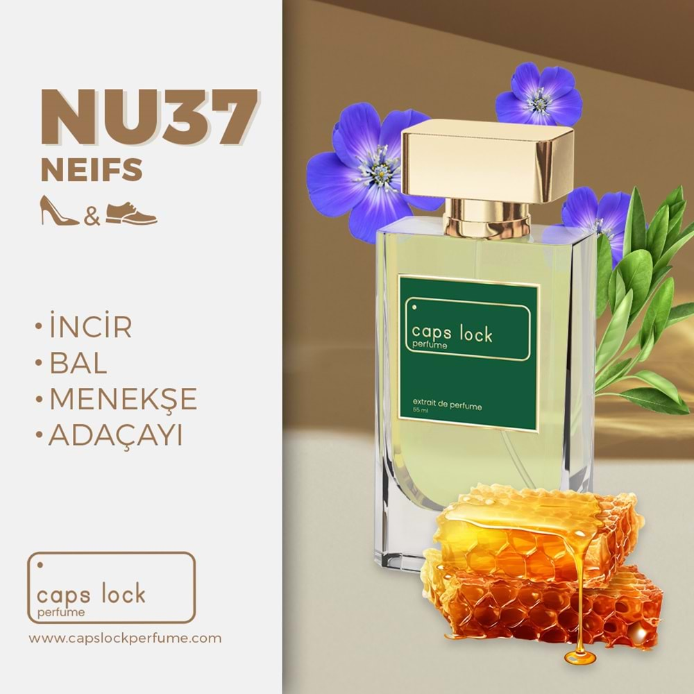 CAPS LOCK PERFUME NU37-(Nishane-Nefs Muadili) 55 ml.