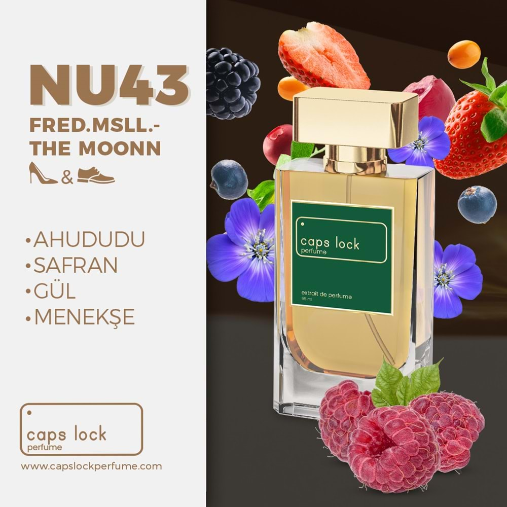 CAPS LOCK PERFUME NU43-(Frederic Malle-The Moon Muadili) 55 ml.