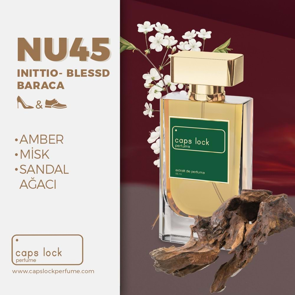 CAPS LOCK PERFUME NU45-(Initio-Blessed Baraka Muadili) 55 ml.