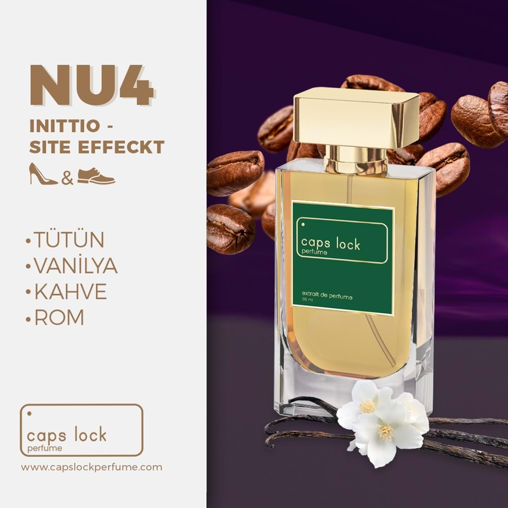 CAPS LOCK PERFUME NU4-(Initio-Side Effect Muadili) 55 ml.