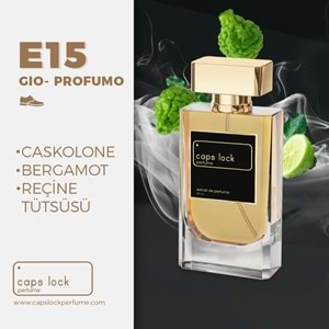 CAPS LOCK PERFUME E15-(Armani-Acqua Di Gio Profumo Muadili) 55 ml.