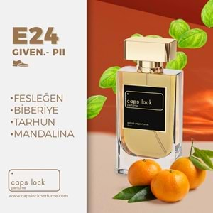 CAPS LOCK PERFUME E24-(Givenchy-Pi Muadili) 55 ml.