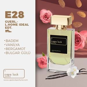 CAPS LOCK PERFUME E28-(Guerlain-L Homme Ideal EDP. Muadili) 55 ml.