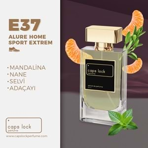 CAPS LOCK PERFUME E37-(Chanel-Allure Homme Sport Extreme Muadili) 55 ml.