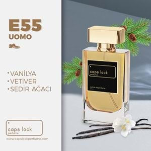 CAPS LOCK PERFUME E55-(Valentino-Uomo Muadili) 55 ml.