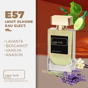 CAPS LOCK PERFUME E57-(YSL-La Nuit De L Homme Eau Electrique Muadili) 55 ml.