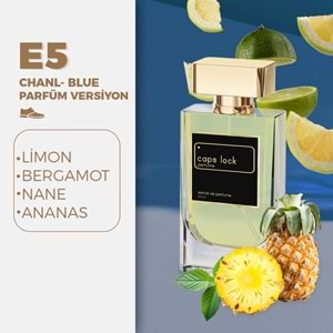 CAPS LOCK PERFUME E5-(Chanel-Bleu De Chanel Edp.Muadili) 55 ml.