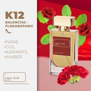 CAPS LOCK PERFUME K12-(Balenciaga-Florabotanica Muadili) 55 ml.