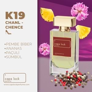 CAPS LOCK PERFUME K19-(Chanel-Chance Muadili) 55 ml.