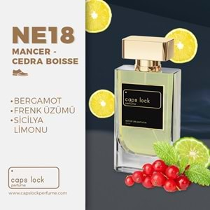 CAPS LOCK PERFUME NE18-(Mancera-Cedrat Boise Muadili) 55 ml.