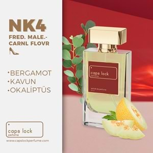 CAPS LOCK PERFUME NK4-(Frederic Malle-Carnal Flower Muadili) 55 ml.