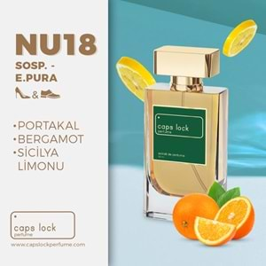 CAPS LOCK PERFUME NU18-(Sospiro-Erba Pura Muadili) 55 ml.