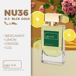 CAPS LOCK PERFUME NU36-(Ormonde Jayne-Black Gold Muadili) 55 ml.