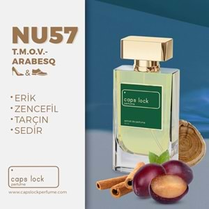 CAPS LOCK PERFUME NU57-(The Merchant Of Venice-Arabesque Muadili) 55 ml.