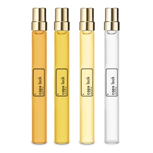 CAPS LOCK PERFUME 4x10 ML Designer Set (Seçeceğiniz 4 Ürün)